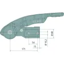 AKS 3504 accoppiamento di sicurezza M16 nuovo design serratura Safety-Ball