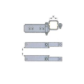 Connessione trave BPW per trave assale 95 mm quadrati