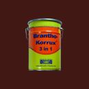 Brantho Korrux "3 in 1" 5 litri marrone mogano RAL 8016