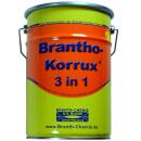 Brantho Korrux "3 in 1" 5 litri di blu oltremare RAL 5002