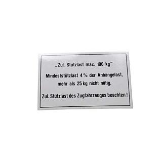 Piatto di carico timone 105x74 100 kg