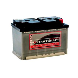 Batteria di trazione 12V capacità C5 riempita e carica 80 Ah
