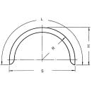 Profilo parafango monoasse 12/40 B260 R400 L1285 S800 H415