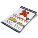 Telone in gesso autoadesivo 0,20 x 0,30 m blu RAL 5002