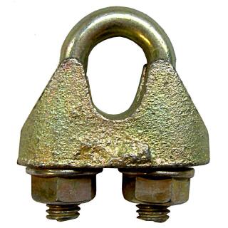 Fermacavo DIN 1142 zincato. per fune Ø 13 mm