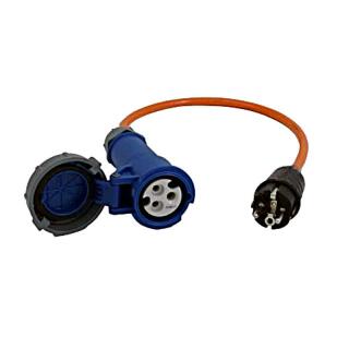 Cavo adattatore attacco CEE Bajo. / Spina Schuko 15000 mm