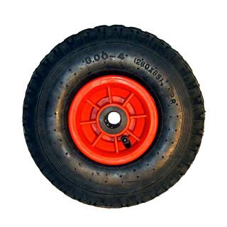 Cuscinetto di scorrimento ruota antiforatura 260x85 asse Ø 20mm larghezza asse 75 mm