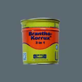 Brantho Korrux "3 in 1" latta da 0,75 litri grigio blu RAL 7031
