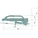 Dispositivo antirapina AL-KO 161 SA 950 kg - 1600 kg oltre linstallazione 1637/2051