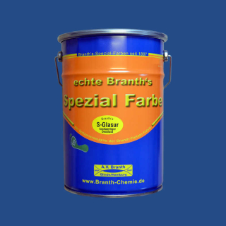 Branths S-Glaze (essiccazione lenta) 5 litri blu medio RAL 5007