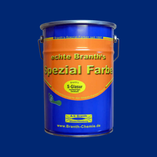 Branths S-Glaze (essiccazione lenta) 5 litri blu genziana RAL 5010