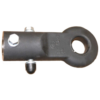 Schlegl - Occhione di traino DIN, Ø 45 mm, fori 13/13 mm
