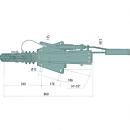 Dispositivo di sovraccarico AL-KO 2.8VB da 2500 a 3500 kg GG 2.8 VB / 1C